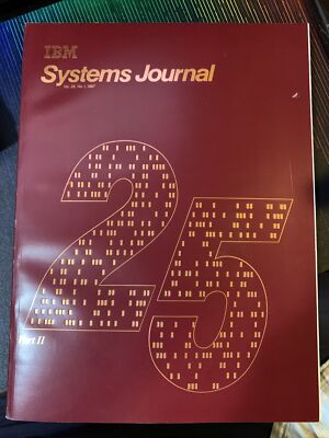 IBM Systems Journal Vol. 26 No. 1 1987