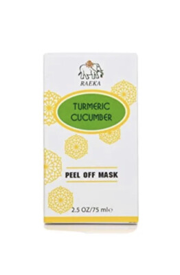 RAEKA Turmeric Cucumber Peel Off Mask 2.5 oz 75ml Full Size ~ Brand New!  