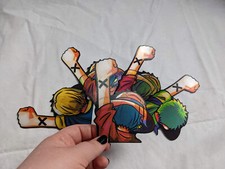 Luffy Sanji Zoro 3D Motion Sticker - One Piece Anime Car Laptop Decal