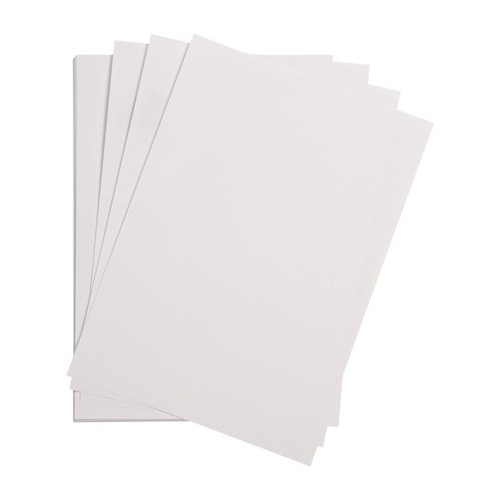 Lot De 100 Feuilles Papier Blanc Lisse A4 250 G/m² - Pour Impression Laser Et Jet D'encre, Qualité Supérieure - 10