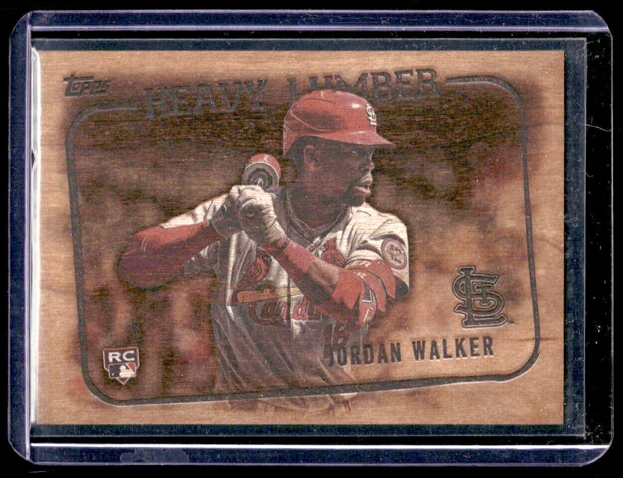 JORDAN WALKER (HL-53) RC - 2023 Topps Update "HEAVY LUMBER" Insert Card