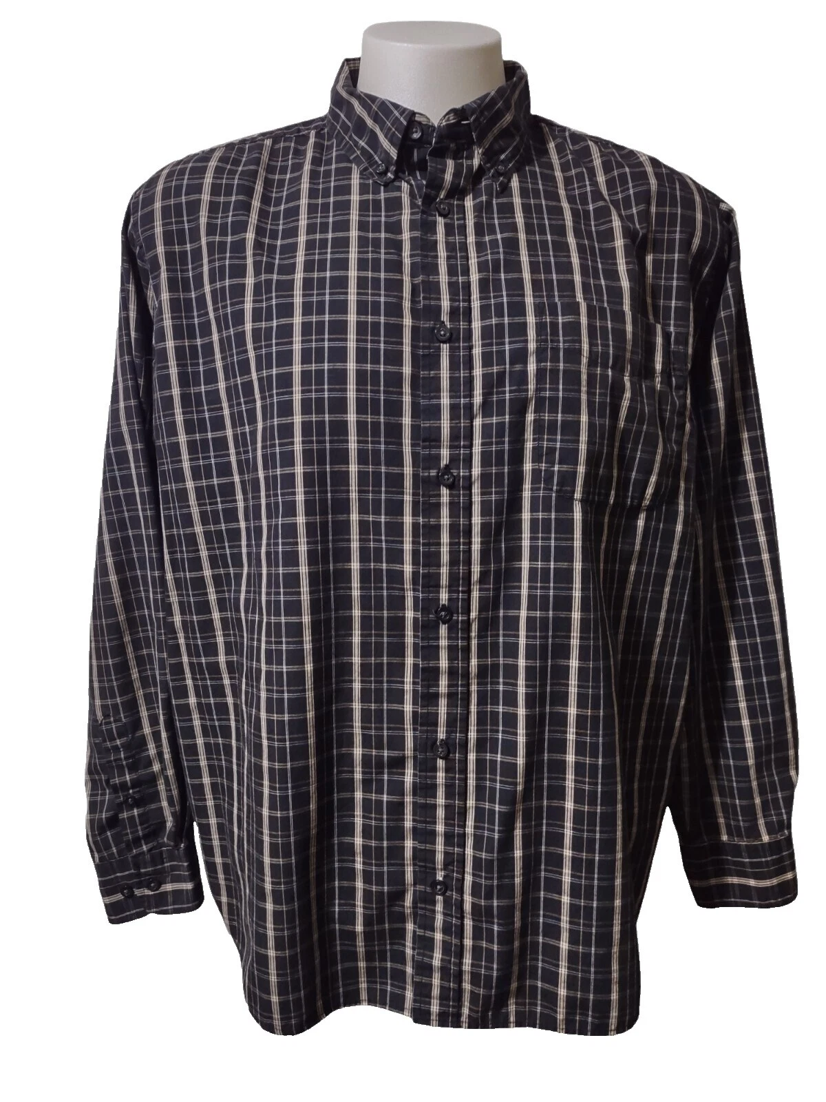 Basic Editions Regular Size XL Dress Shirts for Men