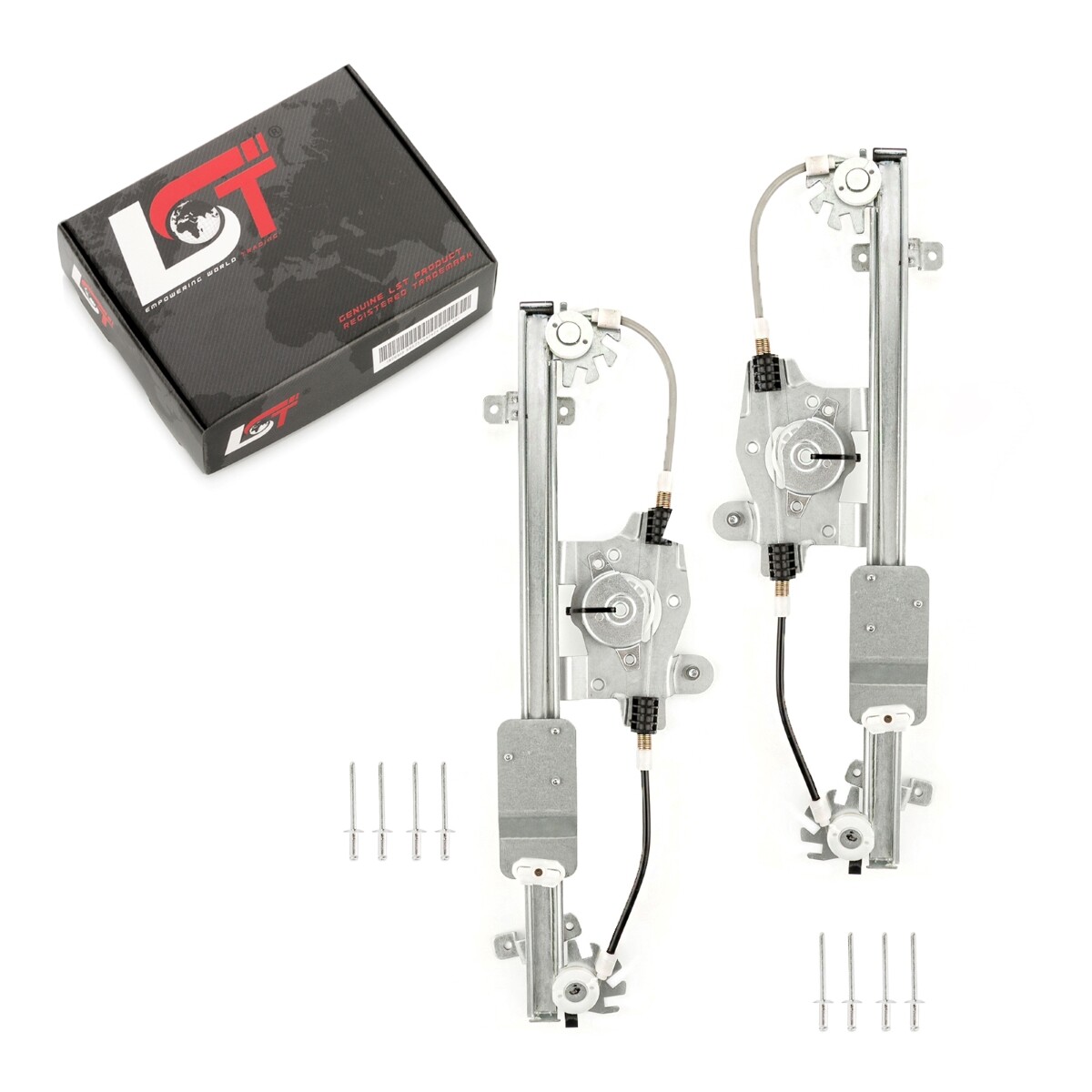 2x Electric Window Lifter Set Rear Left Right for OPEL ASTRA H