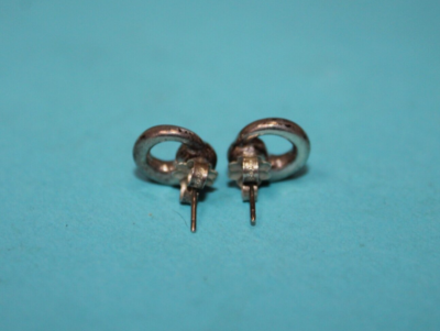Authentic Tiffany & Co. Elsa Peretti SS Enteral Circle Stud