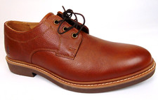 HUSH PUPPIES Detroit Oxford Business Shoes Cognac Brown Leather Size 8.5 M New 