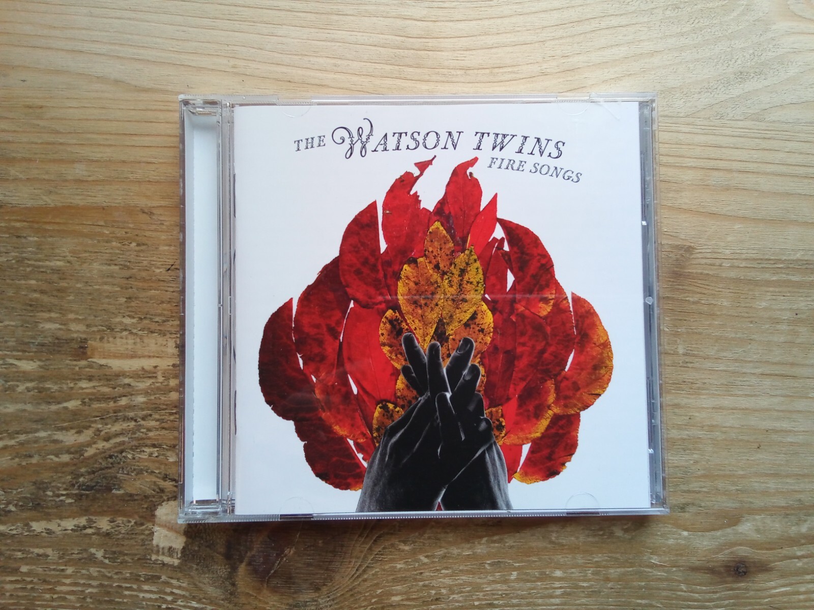 The Watson Twins Fire Songs Excellent CD Album & Promo Letter