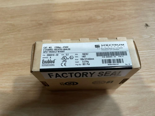 NEW 1769sc-IF4IH SPECTRUM AB COMPACTLOGIX ANALOG HART INPUT US Free Tax - Picture 2 of 6