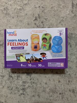 Hand 2 Mind Learn About Feelings Activity Set NEW 3+ New In Box