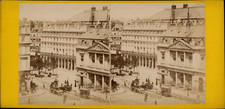 France, Paris, Palais Royal, vintage print, ca.1870, stereo vintage stereo print