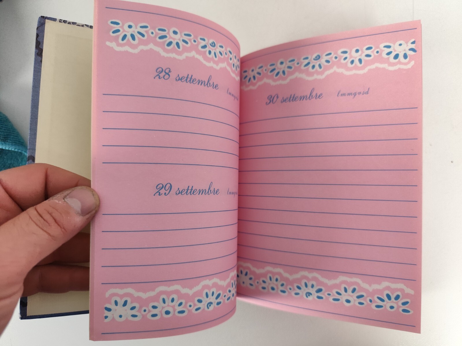 PONY DIARIO CIOè CIOE' VINTAGE NEW SCOLASTICO MARICART 1988 MAGLIETTA COLLETTO PIZZO