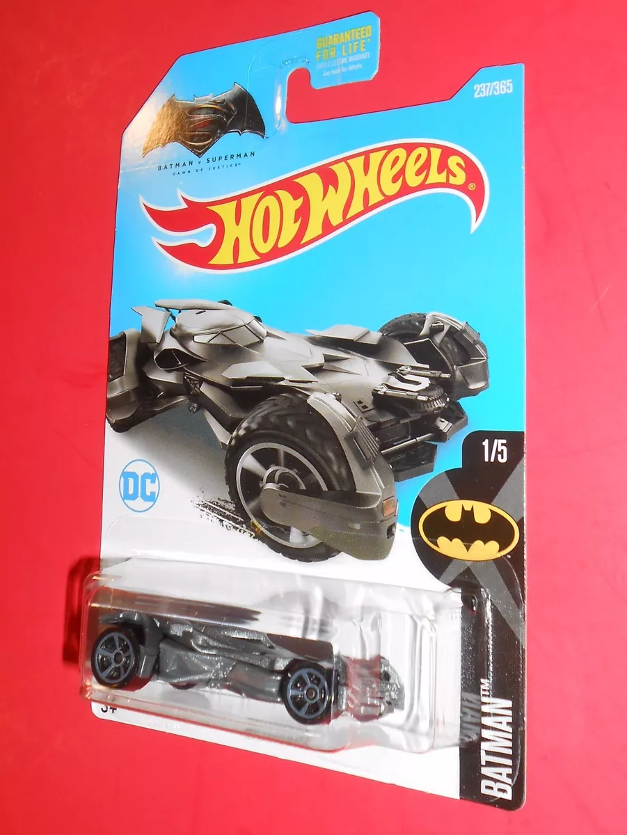 Carrinho Hot Wheels Pack Cartela C/ 5 - Edição Batman Mattel