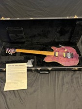 1992 Ernie Ball Musicman Evh Signature Model Translucent Purple Guitar W/ohsc