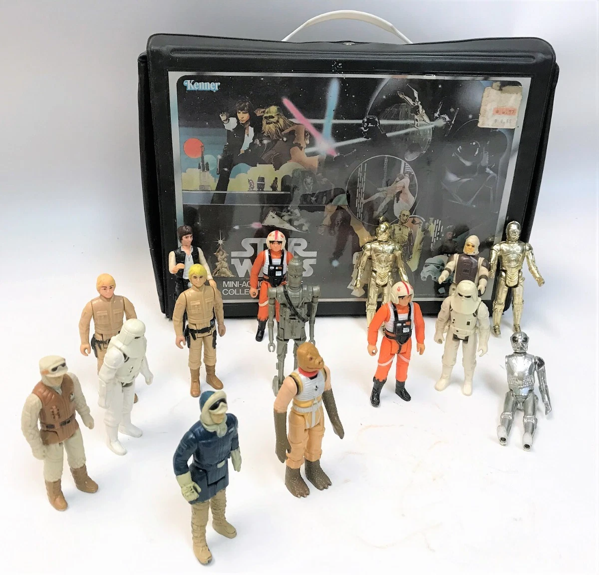 Star Wars 1970s 1980s Mini Action Figure Lot 3.75