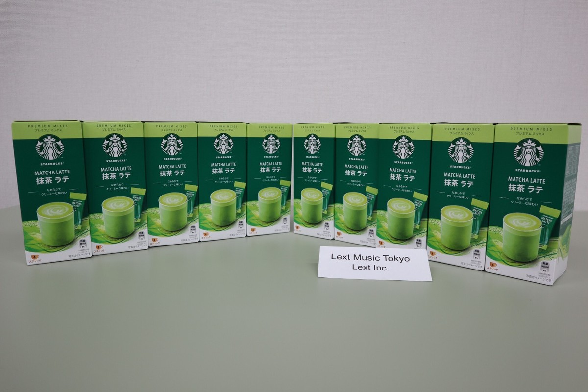 Nestle Starbucks Premium Matcha -Green Tea- Latte (4sticks 10box