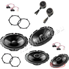 Kit 6 casse altoparlanti anteriori e posteriori PIONEER per Seat Ibiza dal 2008
