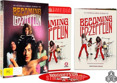 Becoming Led Zeppelin Blu-ray [Region Free] Booklet / Australia Import