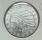 Tenth OUNCE Silver Round Golden State Mint Incuse Indian Design .9999 Fine - #05