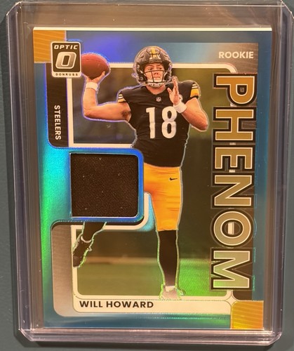 2025 Donruss Optic Will Howard Blue Hyper (RAW)