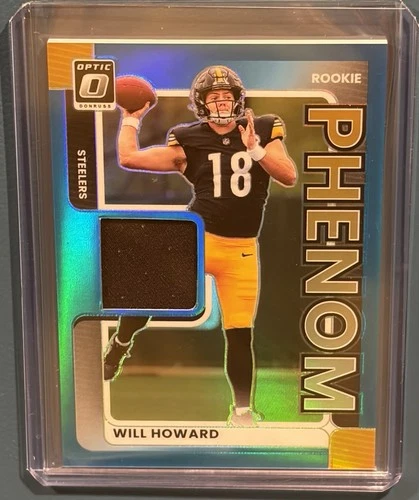 2025 Donruss Optic Will Howard Blue Hyper (RAW)