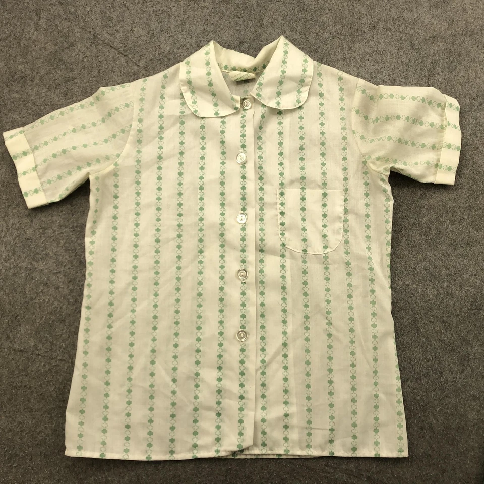 Conjunto de Uniforme Vintage Niñas Scouts Niñas 10 Pantalones Jersey Verde Blusa Faja Prendedor Años 70 Foto 2 de 4