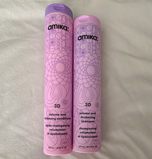 amika: 3D Volume Thickening Shampoo 9.2oz and Conditioner 10oz Used once