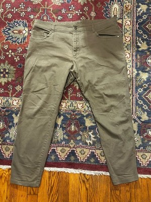 Kuhl Revolt Men s Light Brown Tan 40x32 Hiking Pants Performance Stretch EUC  