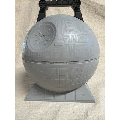 #ad #ad Star Wars Death Star Hot Wheels Carry Case Storage Ball Holder Gray $25.00