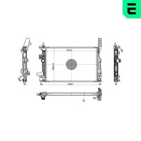 ERA MotorküHler WasserküHler 673194 FüR Ford Tourneo Connect V408 Transit MAX 2
