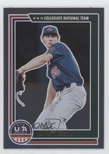 2022 Panini USA Baseball Stars & Stripes Longevity Jaxon Wiggins #40 0ol8