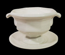 Henry Ford Open Sauce Boat Museum White Pattern