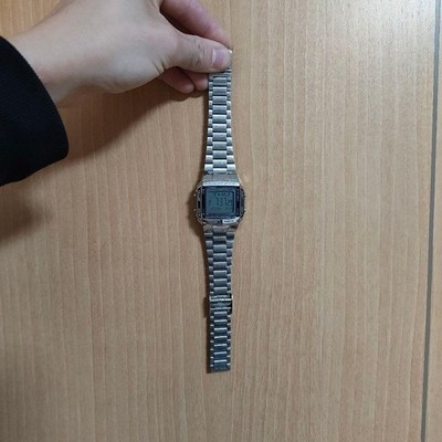 CASIO Silver Stainless Steel