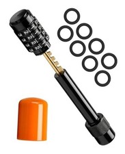 Keyless Combination Hitch Lock - Heavy Duty 5/8" Trailer Lock for RV, Boat