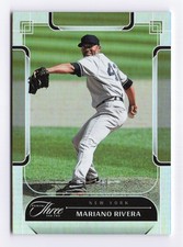 2024 Panini Three and Two #98 Mariano Rivera New York Yankeess 29/49 Holo Silver
