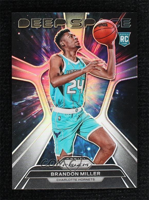 2023-24 Panini Prizm Deep Space Silver Prizm Brandon Miller #2 3pu