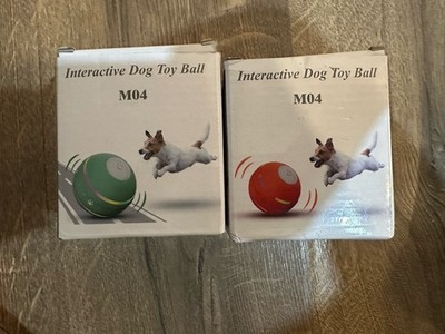 PetDroid Interactive Dog Ball Toy USB rechargeable, motion activated, auto roll