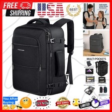 Carry On Backpack, 40L Expandable Extra Large Travel Backpack, Flight Approve...