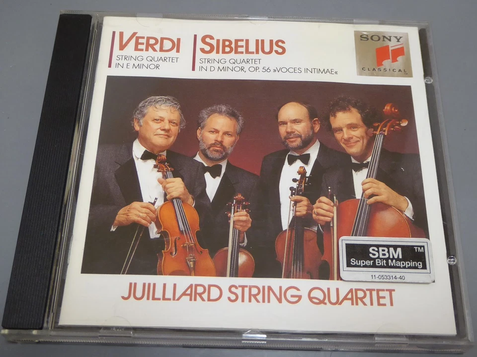 JULIAN STRING QUARTET verdi / sibelius NM/VG+ (CD Album, Classical) - Bild 1 von 4