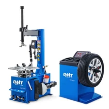 OMT Tire Changer Machine T776 2HP Motor Wheel Balancer B669 Tires Repair