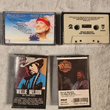 Willie Nelson Cassette Tapes: Island in the Sea, My Own Way, Best of Willie