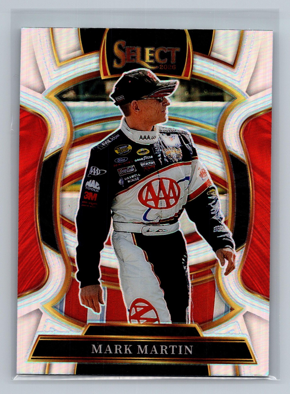 2026 Panini Select #20 Mark Martin Silver Prizms