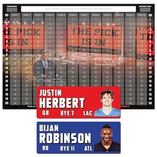 Fantasy Football Draft Board Kit - NEW for 20...
