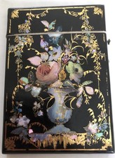 Art Deco. Decoupage RARE Card Case