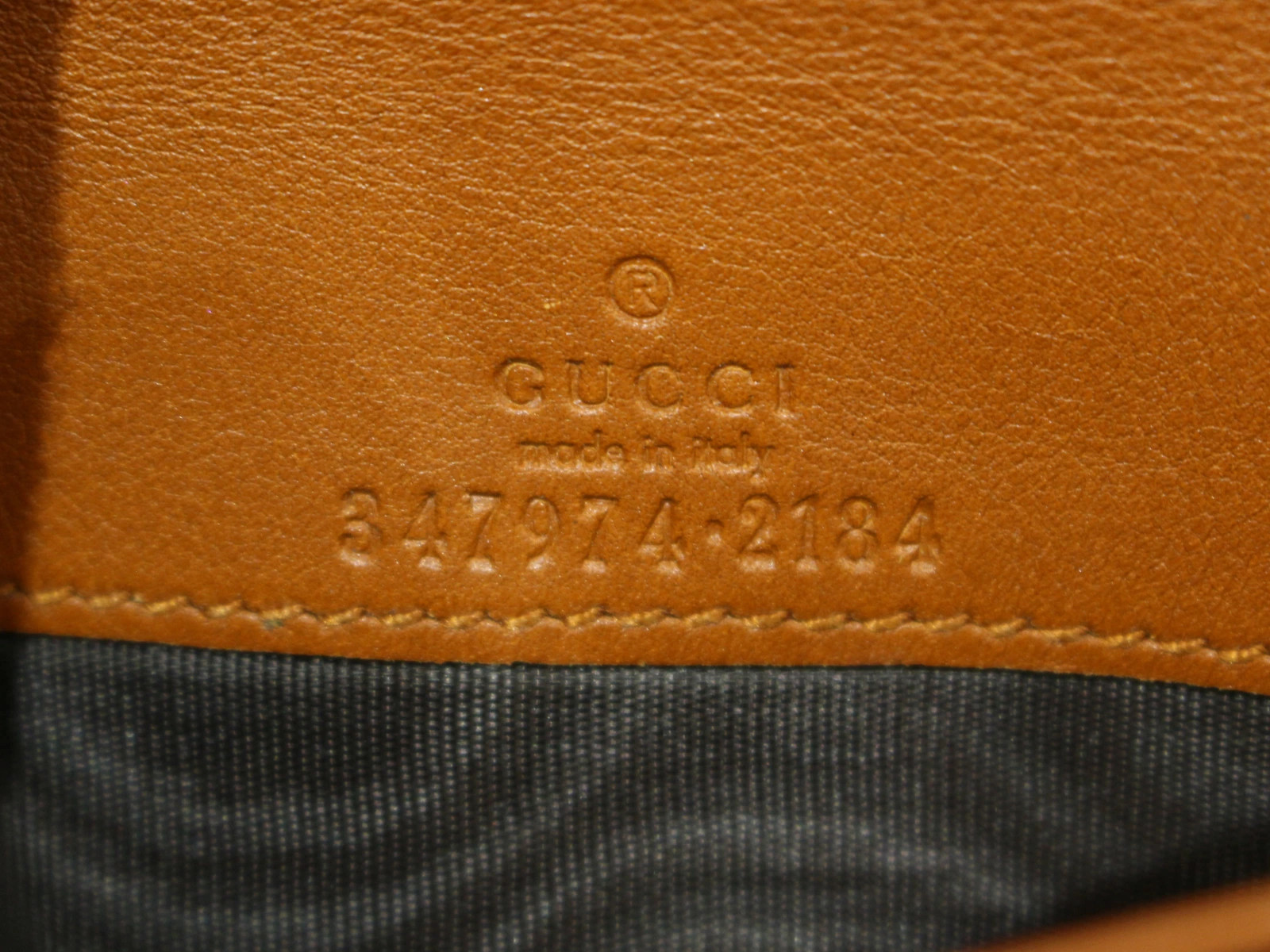 Gucci 397374 Bamboo Python Wall Orange Long Walle… - image 8