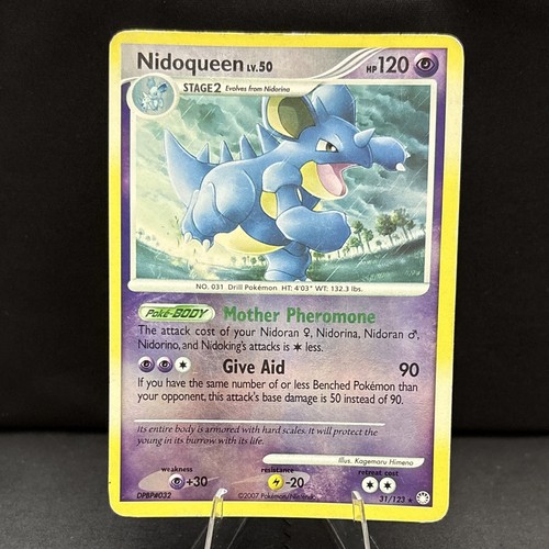 Pokemon TCG Nidoqueen 31/123 Mysterious Treasures Reverse Holo Rare EN