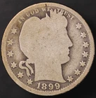 1899 O BARBER QUARTER FRESH FROM AN OLD COLLECTION | LOT BB-702