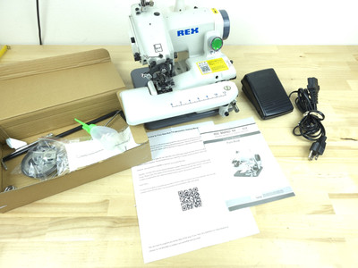 REX BLINDSTITCH SEWING MACHINE HEAVY DUTY PORTABLE PRO GRADE RX-518