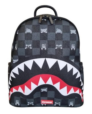 Sprayground kleiner Rucksack, limitierte Auflage 910B8908NSZ GRAY PEEKING CHARAC