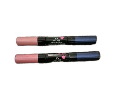 L'OREAL INFALLIBLE PAINTS EYE SHADOW 304 NAVY YARD PACK OF 2