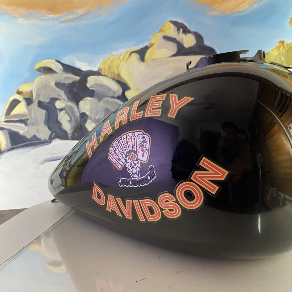 Harley Davidson And The Marlboro Man - Наклейки Наклейки Бензобак КОМПЛЕКТ | FXR - Изображение 4 из 4