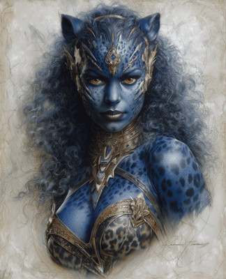 8x10 Fine Art Print - Original Character Illustration - 241727867